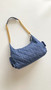 Chanel Cruise 2024/25   Large Hobo Bag   Washed Denim & Gold-Tone Metal  Blue