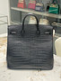 Hermes Black Birkin 40 in Porosus  Crocodile with Palladium hardware