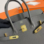 Hermès Birkin 35 cm Graphite Togo Leather Gold Hardware 