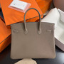 Hermès Birkin 35 cm Etoupe Togo Leather Gold Hardware 