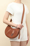 HERMÈS Sac Arcon Togo Shoulder Bag Gold with Palladium Hardware