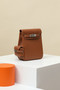 HERMÈS KELLY JUMP BAG GOLD SWIFT LEATHER  PALLADIUM HARDWARE