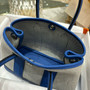 HERMÈS GARDEN PARTY MINI TOTE BLUE  HERMÈS GARDEN PARTY MINI TOTE BLUE
