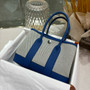 HERMÈS GARDEN PARTY MINI TOTE BLUE  HERMÈS GARDEN PARTY MINI TOTE BLUE