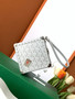 Goyard Dé Trunk Bag Metallic Silver Goyard Dé Trunk Bag Metallic Silver