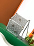 Goyard Dé Trunk Bag Metallic Silver Goyard Dé Trunk Bag Metallic Silver