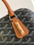 Goyard Vendôme PM Bag Black & Tan Goyard Vendôme PM Bag Black & Tan
