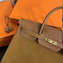 Hermès Birkin 40 cm Gold Suede Leather Gold Hardware  Hermès Birkin 40 cm Gold Suede Leather Gold Hardware
