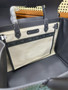 Goyard Saigon Tote Grey Goyardine Canvas Palladium Hardware Goyard Saigon Tote Grey Goyardine Canvas Palladium Hardware