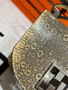 Hermès Ombre Shiny Gold Lizard Mosaique Au 24-17 