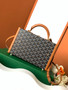 Goyard Grand Hotel Trunk Bag Black & Tan Goyard Grand Hotel Trunk Bag Black & Tan