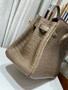 Hermes Etoupe Birkin 25 in Porosus  Crocodile with Gold hardware Hermes Etoupe Birkin 25 in Porosus  Crocodile with Gold hardware
