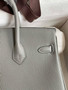 Hermes Gris Meyer Birkin 25 cm Togo Palladium Hardware