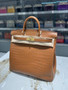 Hermès HAC GOLD POROSUS  crocodile Birkin 40 Gold Hardware Hermès HAC GOLD POROSUS  crocodile Birkin 40 Gold Hardware