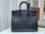 Hermès Limited Edition Birkin 25 Bouclerie Moderne Noir / Black Chevre Palladium Hardware Hermès Limited Edition Birkin 25 Bouclerie Moderne Noir / Black Chevre Palladium Hardware