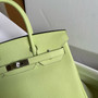 Hermès Birkin 30 cm Vert Absinthe Togo Leather Palladium Hardware 