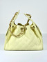 Chanel SPRING-SUMMER 2025   CHANEL 25 SMALL HANDBAG LIGHT YELLOW
