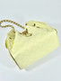 Chanel SPRING-SUMMER 2025   CHANEL 25 SMALL HANDBAG LIGHT YELLOW