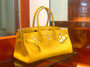 Hermes Amber Togo Shoulder Birkin JPG 42cm