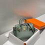 Hermès Birkin 20  Almond Togo Leather Gold Hardware