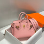 Hermès Birkin 20  Rose Confetti Togo Leather Gold Hardware
