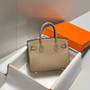 Hermès Birkin 20 Gris Tourterelle Togo Leather Gold Hardware