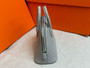 Hermès Gris Pearl Matte Alligator Mini 1923 Bolide Palladium Hardware