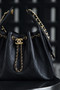 Chanel SPRING-SUMMER 2025 CHANEL 25 SMALL HANDBAG BLACK
