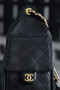 Chanel SPRING-SUMMER 2025 CHANEL 25 SMALL HANDBAG BLACK