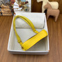 Hermès Jypsiere Mini Jaune de Naples Swift Gold Hardware