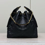 CHANEL SPRING-SUMMER 2025   CHANEL 25 BLACK MEDIUM HANDBAG