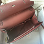 Hermes Bordeaux Jypsiere 28 bag