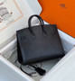 Hermès Limited Edition Birkin 20 Bouclerie Moderne Noir / Black Chevre Palladium Hardware
