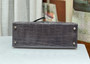 Hermes Graphite Kelly 28 Crocodile Niloticus 28 