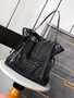 Chanel Limited Edition La Madrague Tote in Black Patent Leather