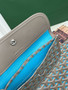 GOYARD 170 years Limited Edition  Goyardine Saint Louis Claire Voie PM Grege  Blue GOYARD 170 years Limited Edition  Goyardine Saint Louis Claire Voie PM Grege  Blue