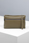 Loro Piana xtra Pouch L29  Grained Calfskin Warm Mastic/Onyx 