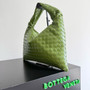  Bottega Veneta Hop Bag Green