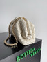 Bottega Veneta Small Lauren 1980 Chalk