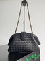 Bottega Veneta Small Lauren 1980 Black