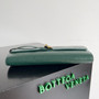 Bottega Veneta Andiamo Crocodile Clutch Emerald