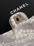 Chanel THE CHANEL COCO BEACH 2025 COLLECTION   FLAP BAG GRAY