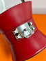 Hermes Mini Medor bag Red Hermes Mini Medor bag Red