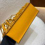 Hermès Kelly Danse Anate Fringe -Jaune Citron Swift Leather with Palladium Hardware