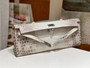 Hermes Himalaya Kelly Cut 31cm Pochette PHW