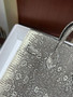 Hermes  Ombre Lizard Birkin Bag 20cm Gold Hardware
