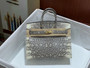 Hermes  Ombre Lizard Birkin Bag 20cm Gold Hardware