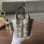 Hermes Limited Edition Picotin Lock Micro Mini 14 Bag OMBRÉ SALVATOR LIZARD  Tote Palladium Hardware 