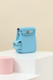 HERMÈS KELLY JUMP BAG CANDY BLUE SWIFT LEATHER  PALLADIUM HARDWARE