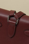 HERMÈS KELLY JUMP BAG BORDEAUX SWIFT LEATHER  PALLADIUM HARDWARE